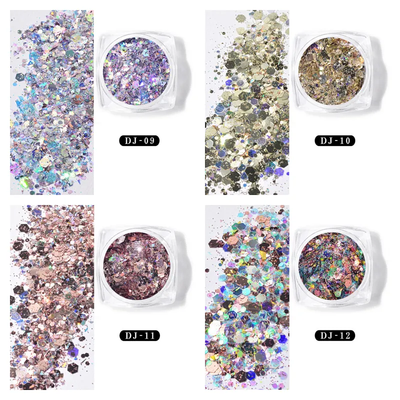 12 Colors Variability Glitter Sequins